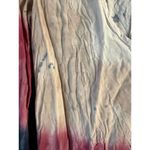 Blue Blush  Boho Tie-Dye Long Sleeve Dress Photo 3