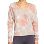 Beyond Yoga Open Neck Pullover In Chai Cloud Dye Photo 0