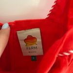 Farm Rio  Red Puff Sleeve Romper Photo 2