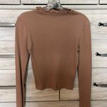 Forever 21 Mock Neck Long Sleeve Top Photo 0