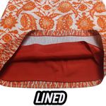 Michael Kors MICHAEL Paisley Mini Skirt Orange Size 6P Petite Photo 8