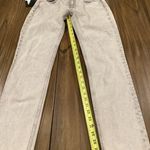 Rag and Bone  Gray Dre Low Rise Slim boyfriend Raw Hem Jeans nwt 24 Photo 5