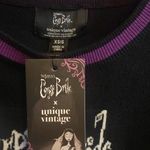 Unique Vintage Corpse Bride Black and Purple Sweater Photo 3