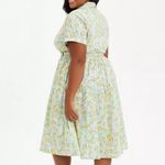 Torrid Disney Peter Pan Tinkerbell Pixie Retro Swing Shirt Dress Photo 6