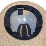 Steve Madden Fedora Hat Patriotic Band Stars Stripes Flag Paper Yarn Holiday OS Photo 4