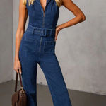 VICI  Denim Jumpsuit Photo 0