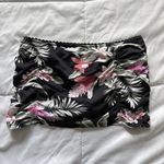 Tommy Bahama Womens Size Medium Swim Skirt Bottom Swimsuit Beach Floral Black Photo 7