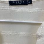 Maven West Anthropologie  women’s cream colored pho wrap, blouse size large Photo 3