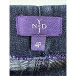 NYDJ Skinny Ankle Pull-On Jeans Legging 4P Dark Wash Lift Tuck Pockets Waist 28” Photo 5