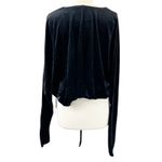 Good American  Womens Wrap Top Size 6‎ (3XL)Velvet Party Glam Holiday Luxury Chic Photo 2