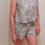 After Market Floral & Strip Detailed Romper Photo 1