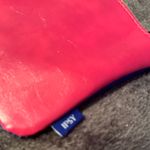 Ipsy Faux Leather Pink & Blue Glam Bag Photo 8