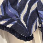  Blue Linen Top Size M US Chicos 1 Photo 3