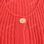 SheIn Red Knit Sweater Vest Top Photo 2