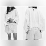 Free People NWT We The Free Camden Cropped Sweatshirt - red convertible - XS Photo 5