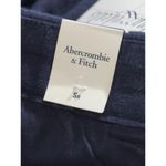 Abercrombie & Fitch NWT  Navy Blue Linen Pocket Cargo Pants Wide Leg Pants Size S Photo 5