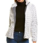 Krimson Klover ‘Katia plush fleece zip front jacket L Gray Size L Photo 12