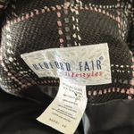 Vintage Bedford Fair plaid/striped Button Down Blazer Jacket Size 14‎ Black Photo 8