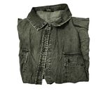 Buffalo David Bitton Buffalo David Women's Button Up Short Sleeve Shirt size XL Photo 3