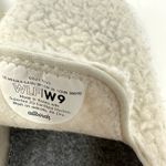 Allbirds  Size‎ 9 Slip Ons White Sherpa Wool Fuzzy Warm Rubber Sole Flats Photo 6