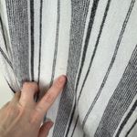 Per Se Linen Blend Cropped Pants Size 2X Striped Drawstring Vacation Coastal Photo 2