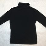 Ralph Lauren Lauren Women’s Black Turtleneck Long Sleeve Shirt Photo 3