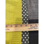 FIELD FLOWER ANTHROPOLOGIE KNIT SHIRT CARDIGAN SWEATER Polka Dot WOMENS SZ M Green Size M Photo 11