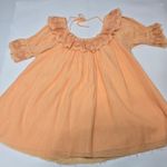 Tularosa Crawford Dress in Cantaloupe Orange Small Photo 11