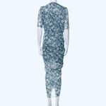 Veronica Beard 100% silk floral midi dress Photo 10
