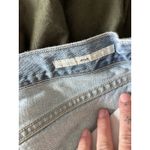 Citizens of Humanity Ayla Raw Hem Crop Jeans 32 Soda Pop Wide Leg Denim Blue Photo 5