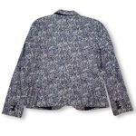 Talbots EUC  Ditsy Floral Print Blazer Cotton Two‎ Button Jacket Womens 8 Photo 1