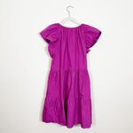 Marie Oliver  Kara Pink Tiered Mini Dress Pink Medium Photo 4