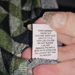 Ny Collection Womens Eyelet Blouse,  3/4 sleeves, Size 1X. Color Olive green and Photo 6