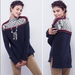 Free People  Snow Bunny Fair Isle Pullover Photo 15