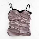 Miaou Renzo Tube Top | Taupe/Dusty Purple / XL Photo 5