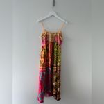 Farm Rio  Mixed Scarves Midi Dress M Photo 6