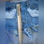 Levi's Women’s size 28 distressed ripped‎ denim Levi’s 501 Jean Shorts Photo 8