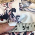 Nina Leonard  Maxi Dress Medium Purple and White Floral Photo 6