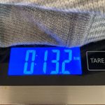 Lululemon knit shrug sweater Gray striped sweater Size 4 Photo 7