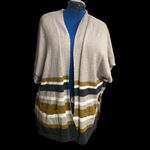 Old Navy Sweater Vest Shrug Cardigan Poncho Oversized XS-S TP-P Tan Photo 5