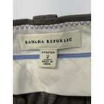 Banana Republic  Women's Dress Pants Size 2 Gray Taupe Stretch Cotton Blend Care‎ Photo 5