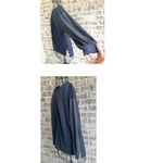 We The Free  Free People Back at It Henley Top Medium Gray Hi Low Oversiz… Photo 6