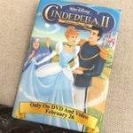 Vintage Disney Cinderella 2 Button Brooch Photo 0