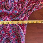 Fire Los Angeles Red and Pink Sheath Cocktail Dress Photo 10