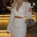 ZARA blazer dress cut out formal suit mini Photo 1