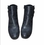 Twisted  size 8 Alexia black buckle ankle booties Photo 3