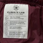 Aritzia Wilfred Laramie The Chalet Puffer Vest Goose Down Merlot Red Medium NWT Photo 10