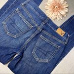 American Eagle  Vintage Button Fly High Rise Jeans Dark Wash Size 2 Photo 7