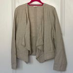 Garnet Hill  Linen Blazer Waterfall Opening 14 Photo 1