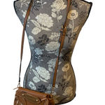 Fringed Tan Crossbody Bag Photo 0